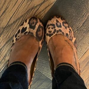 Animal print pump 2 inch heels